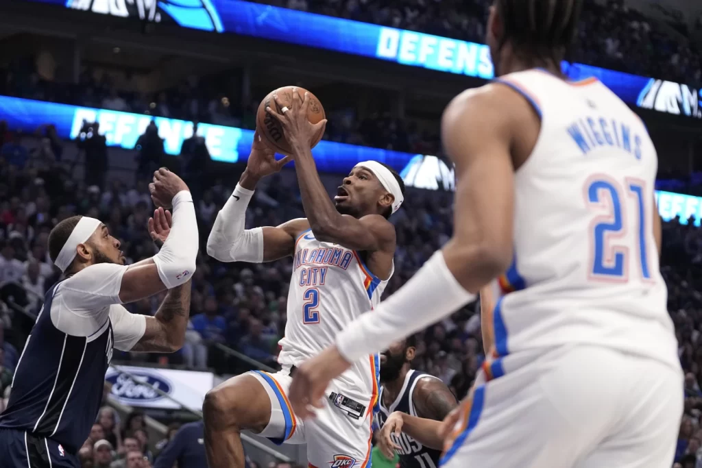 Thunder's Gilgeous-Alexander Ignites Comeback, Levels Series Against Mavericksillustration