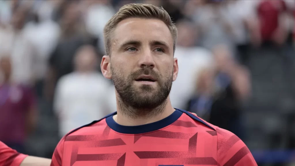 Luke Shaw Returns to Full England Training Ahead of Crucial Slovenia Matchillustration