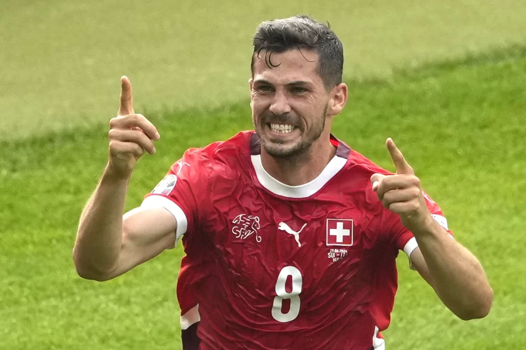 Switzerland Stun Italy to Reach Euro 2024 Quarter-Finalsillustration