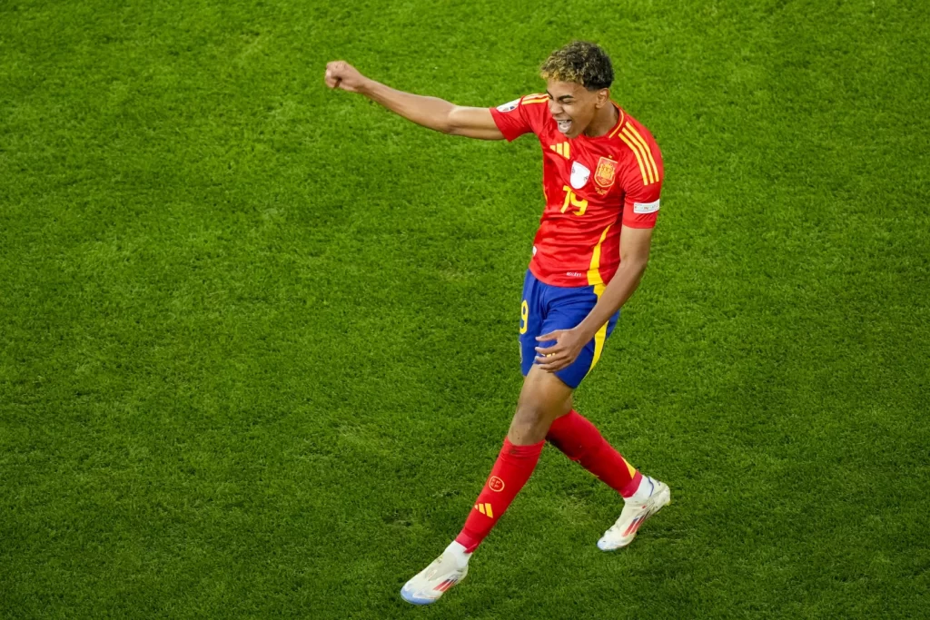 Yamal's Historic Goal Propels Spain to Euro 2024 Finalillustration