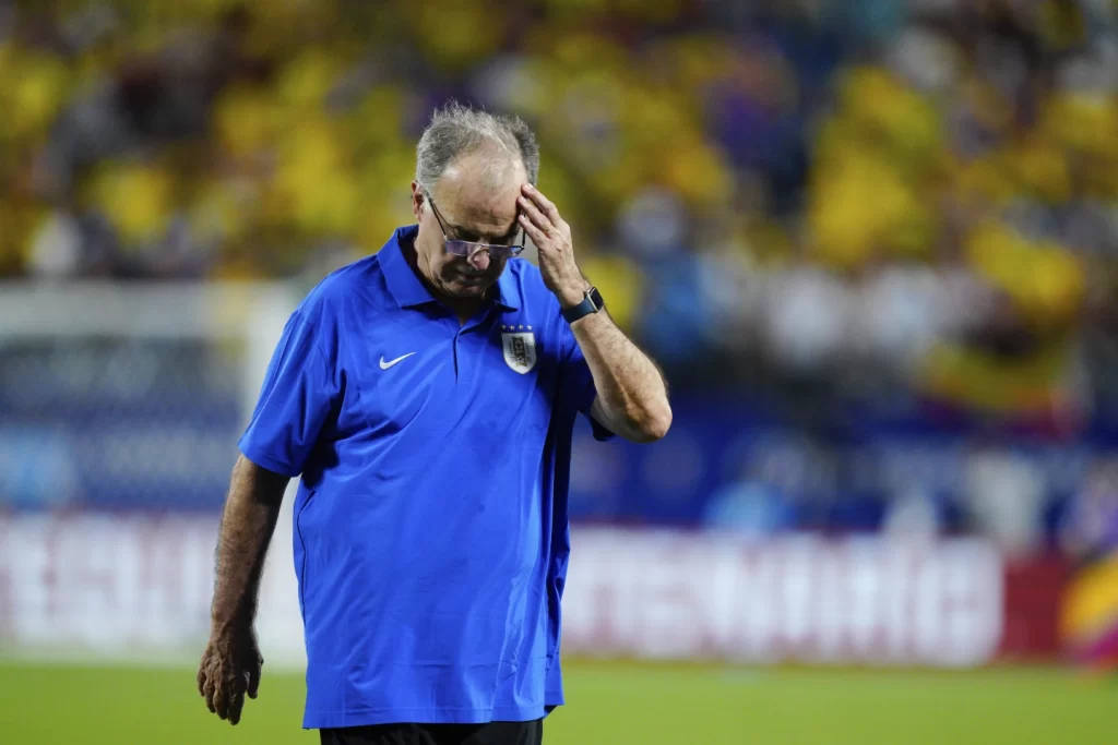 Uruguay Coach Bielsa Defends Players' Actions Amid Copa America Stadium Altercationillustration