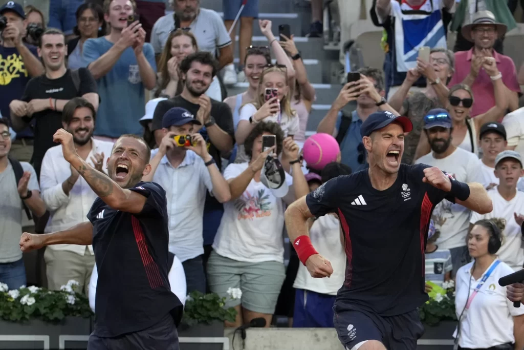 Andy Murray Extends Tennis Career with Dramatic Doubles Win at Paris Olympicsillustration