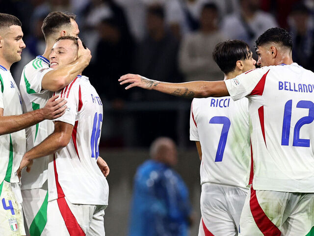 Italy Maintains Perfect Record in Nations League with 2-1 Victory Over Israelillustration