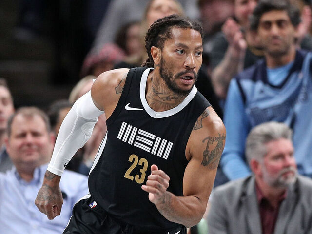 Grizzlies Waive Former MVP Derrick Rose