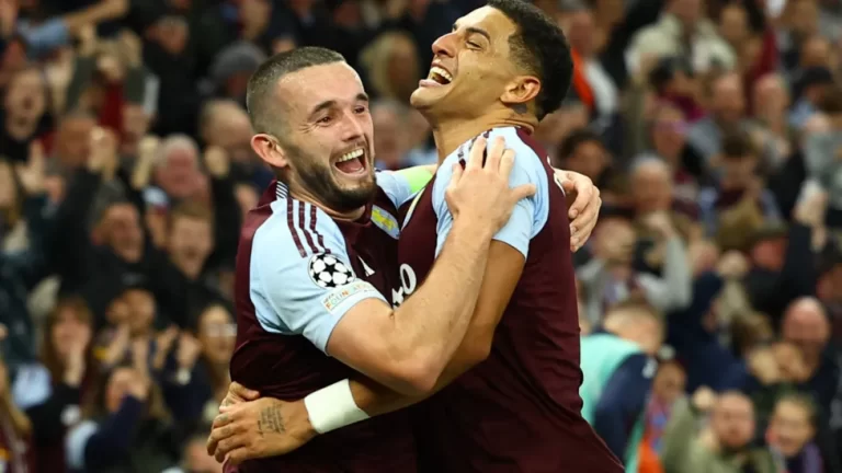 Aston Villa Tops Champions League Group After 2-0 Win Over Bologna