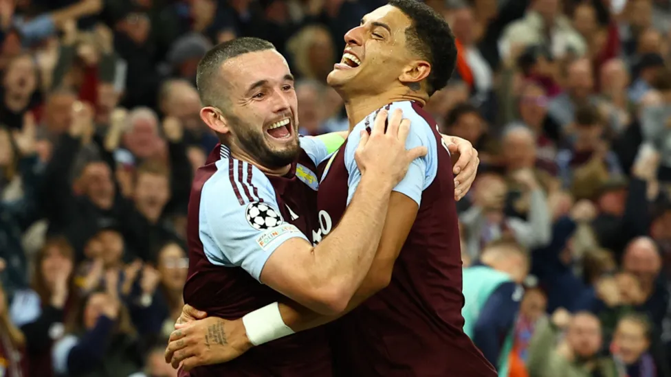 Aston Villa Tops Champions League Group After 2-0 Win Over Bolognaillustration