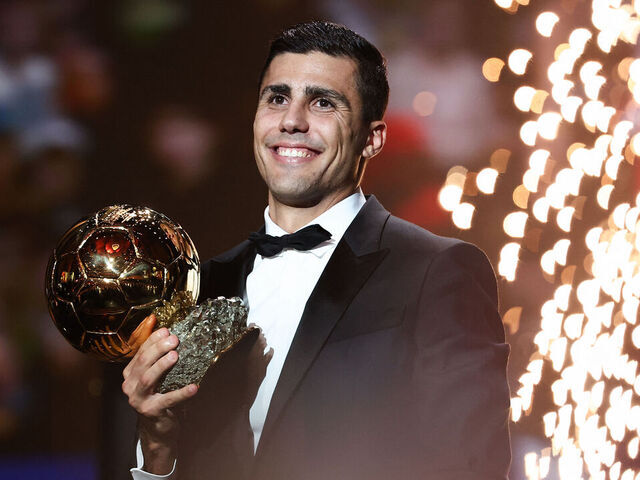 Rodri Secures 2024 Ballon d'Or, Outshining Vinicius Juniorillustration