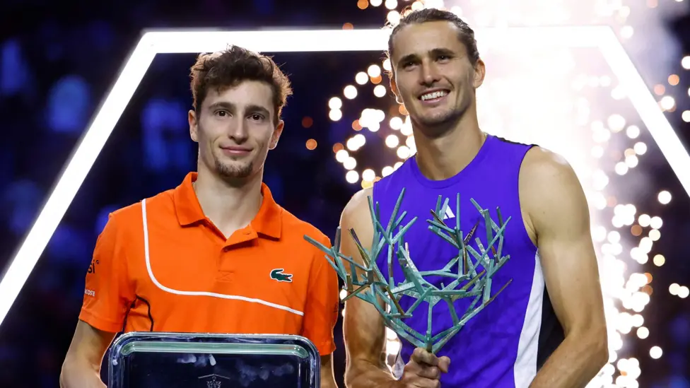 Zverev Triumphs Over Humbert to Secure Paris Masters Victoryillustration