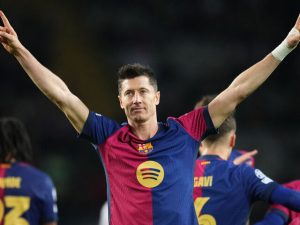 Lewandowski Joins Ronaldo and Messi in Elite 100 UCL Goals Club